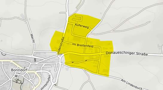 Immobilienpreisekarte Bonndorf im Schwarzwald Bonndorf